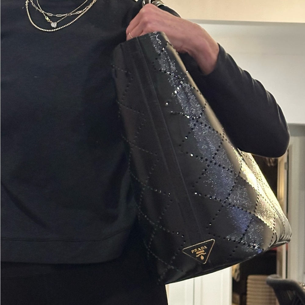 PRADA tote bag. Unique one of a KIND Beach Bag!